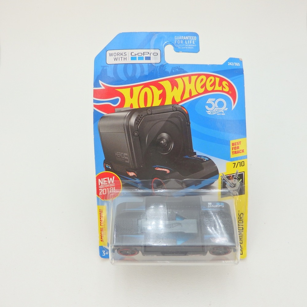 Hot Wheels Zoom In GoPro Hero Session Mount Black Experimotor 7/10 242/365 FJV98